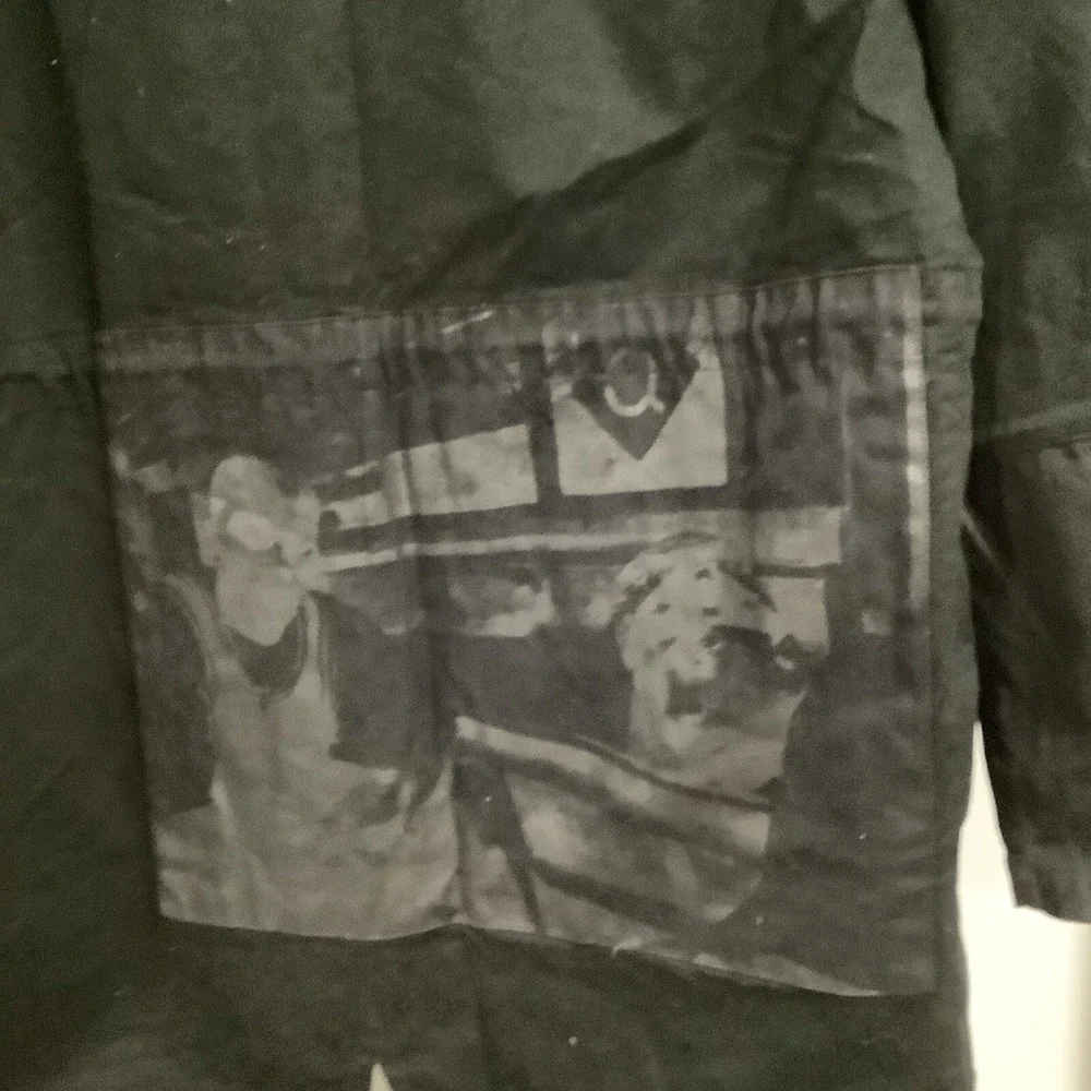 Crooks & Castles Mens Medium Vultures Trench Jacket